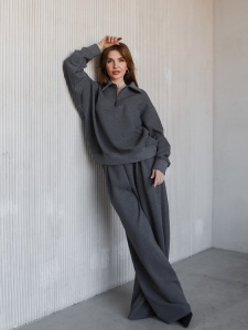 Брюки женские Pike, темный меланж