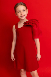 Платье, красный