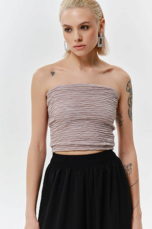 Топ, серебристый