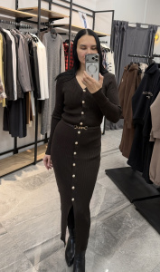 Платье, разноцветный