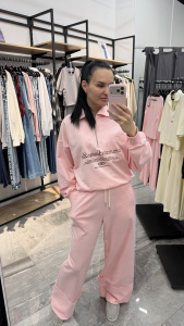 Костюм, розовый