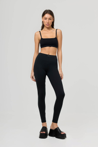 Легинсы, черный