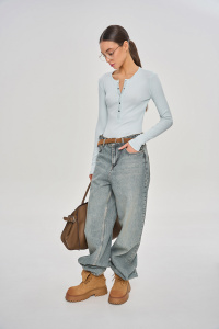 Боди, нежно-голубой