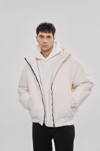 Бомбер, серый