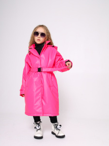 Тренч-куртка, розовый
