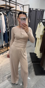 Комплект, светлый латте