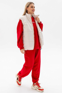 Жилет, молочный