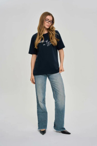 Футболка, темно-синий