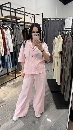 Костюм, розовый