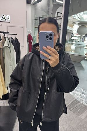 Куртка, разноцветный (черный)