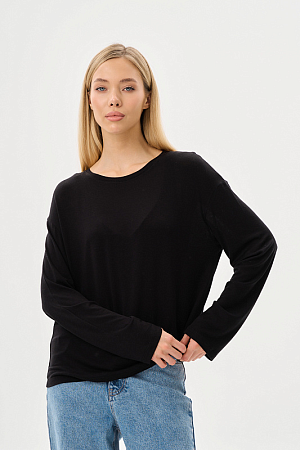 Лонгслив, черный